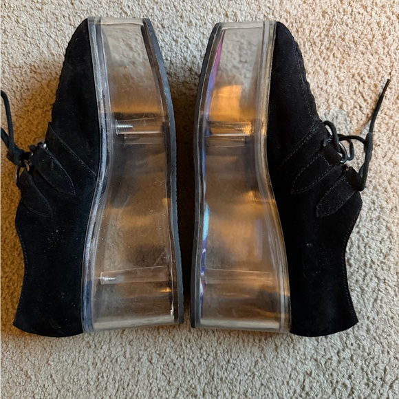 YRU Kloud Kreep platform shoes with clear sole. See measurements for size - Picture 3 of 5